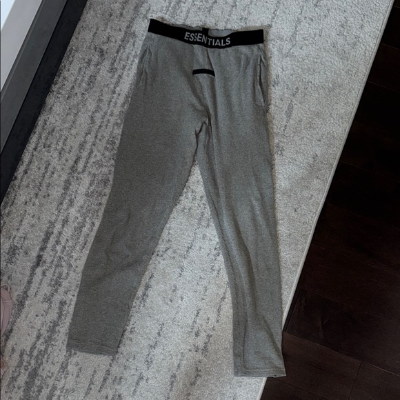 Essentials Heather Gray Lounge Pants - Picture 1 of 4
